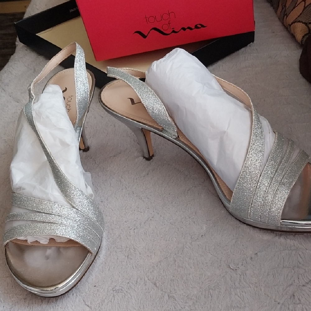 Touch Of Nina Sandals. Size 10